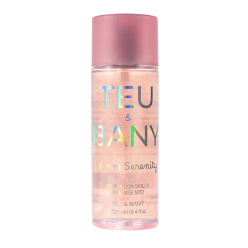 TEU AND BANY SHIMMER MIST WARM SERENITY X 250 ML.